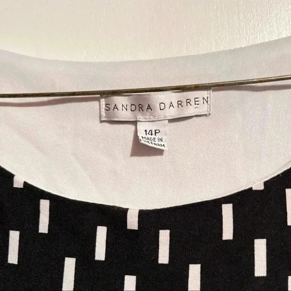 SANDRA DARREN Dress Sz14 - Picture 3 of 3